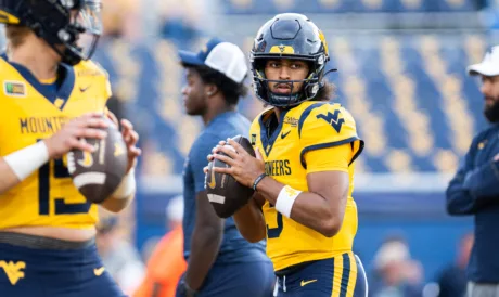 WVU QB Michael Hawkins Jr. working on improving his deep passing in second half of season
